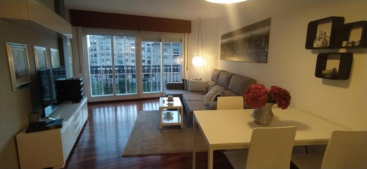 Moderno Y Luminoso 2 Dormitorios Con Todas Las Comodidades En Pontevedra Ciudad Kültér fotó