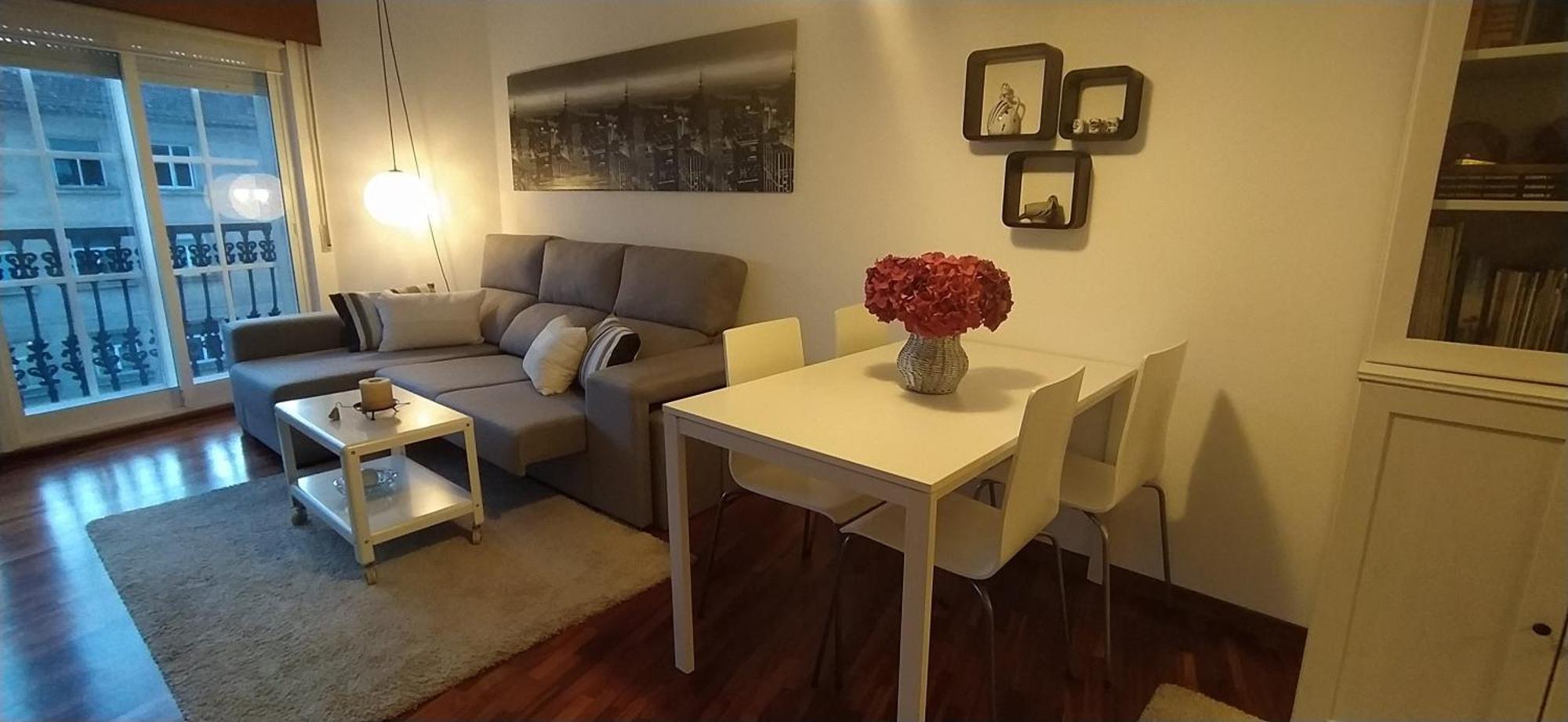 Moderno Y Luminoso 2 Dormitorios Con Todas Las Comodidades En Pontevedra Ciudad Kültér fotó